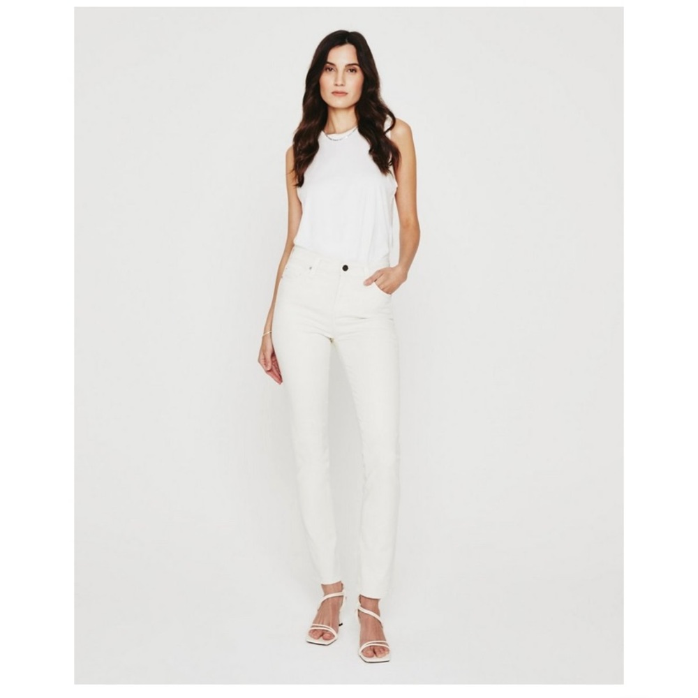 Ag Adriano Goldschmied Mari Highrise Cropped Straight Jeans